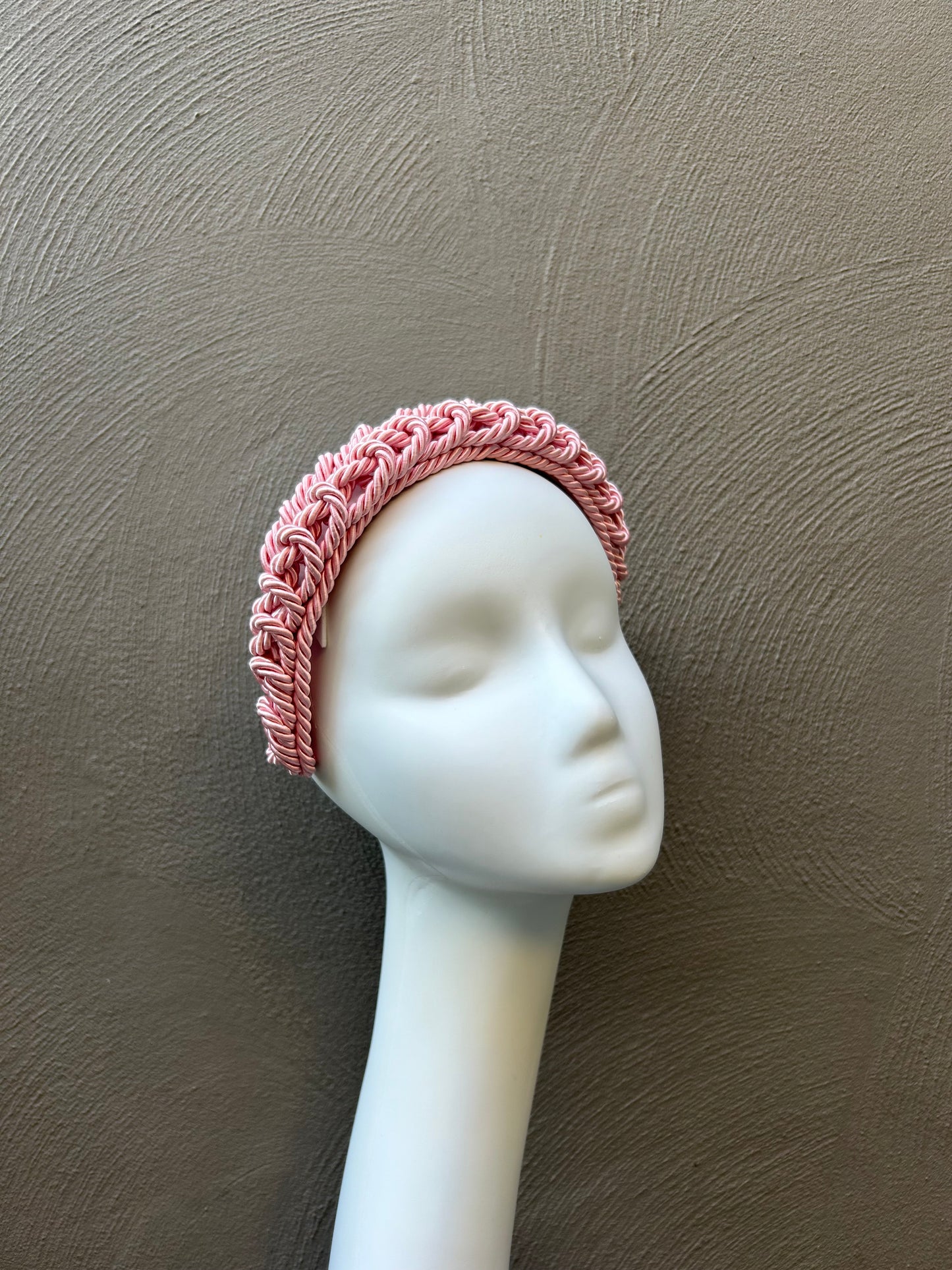 Blush Pink Knotted Headpiece