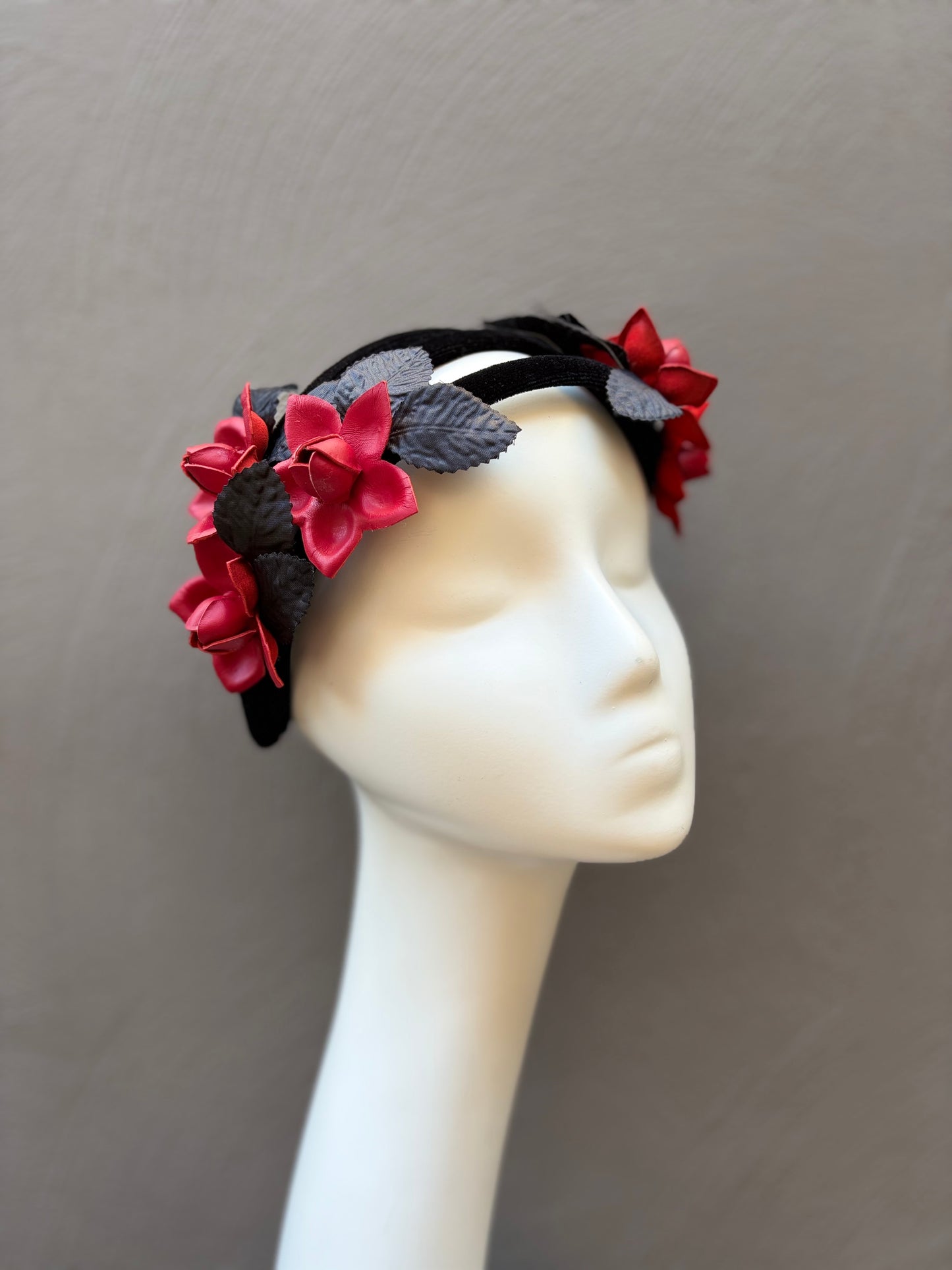 Red Rose Velvet Bandeau