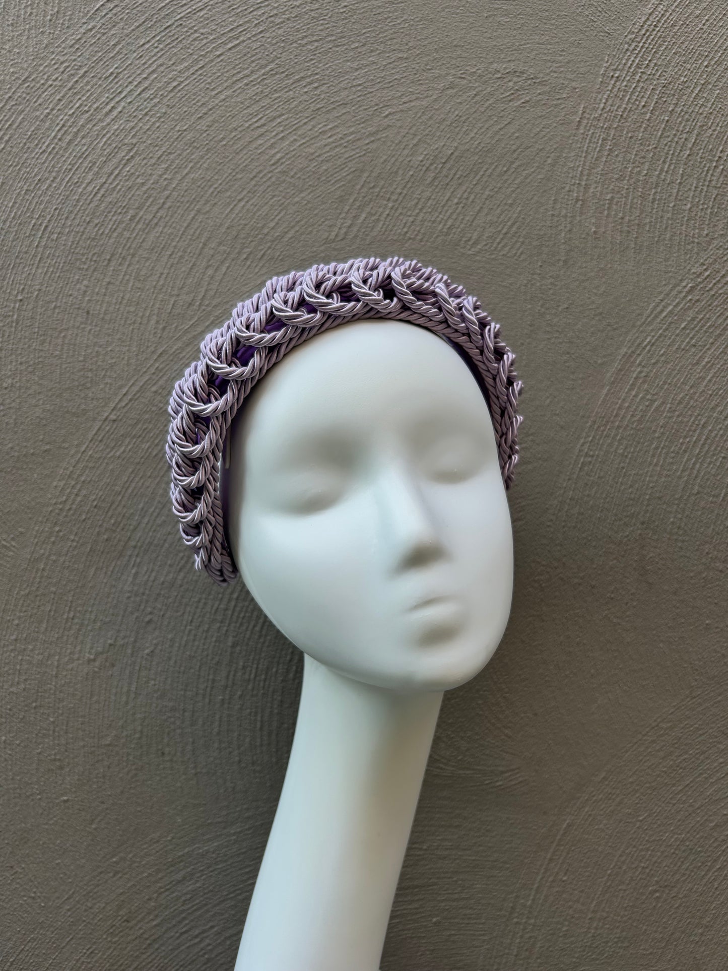 Lilac Knotted Headpiece