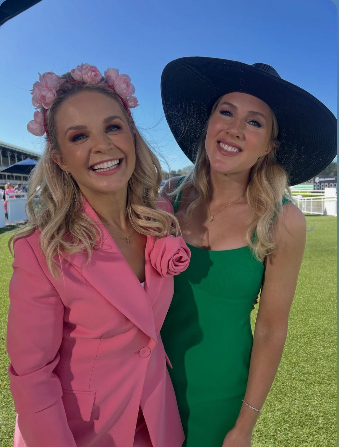 Pale Pink Blossoms Headpiece | Limited Edition Spring Racing Headpiece