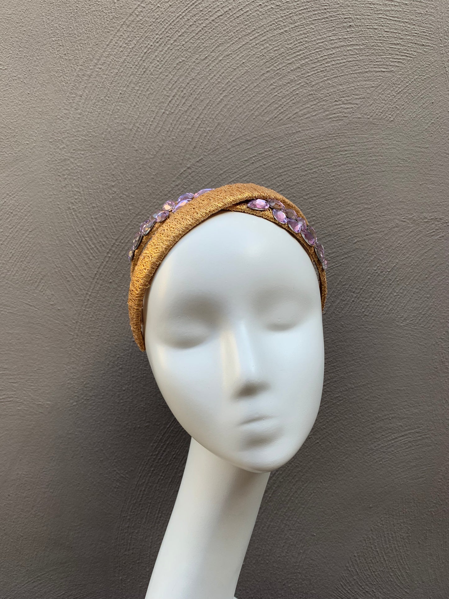 Lilac Crossover Jewelled Headpiece