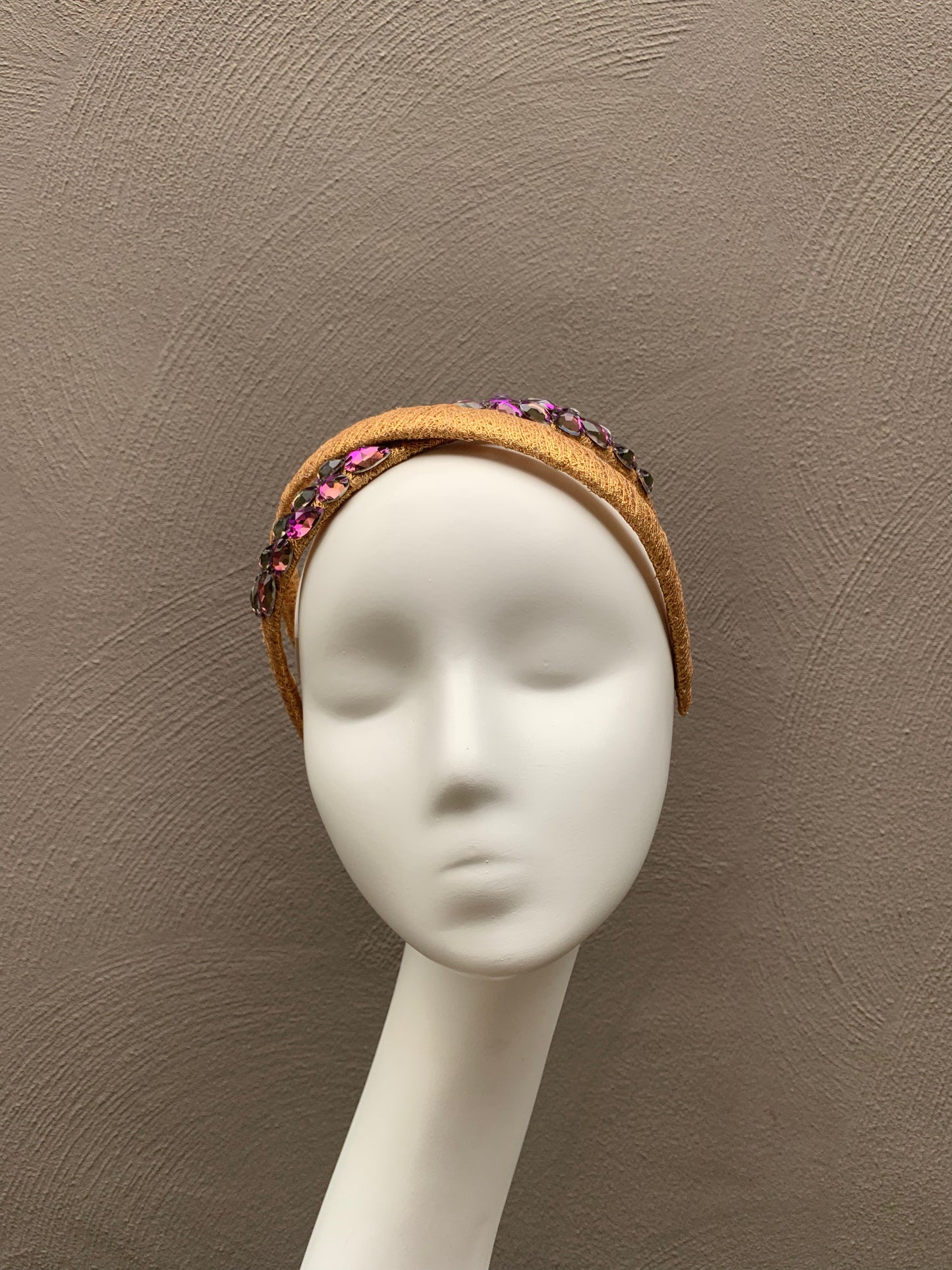Boysenberry Crossover Headpiece