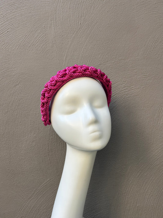 Pink Knotted Headpiece