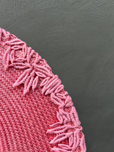 Load image into Gallery viewer, Rose Pink Lace Boater Hat