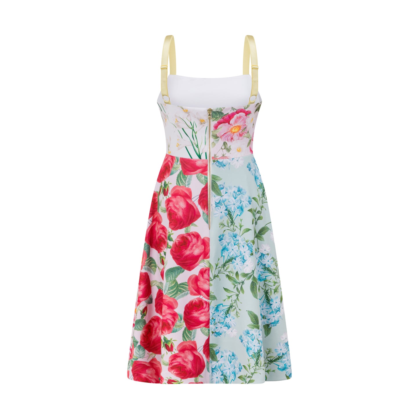 Red Rose Print Turn Me Loose Dress