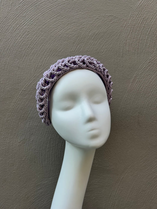 Lilac Knotted Headpiece