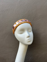 Load image into Gallery viewer, Blush Pink &amp; Gold Crystal Headpiece