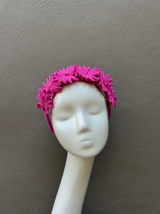 Pink Pinwheel Crown