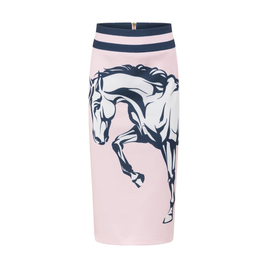 Pale Pink Ready to Run Pencil Skirt