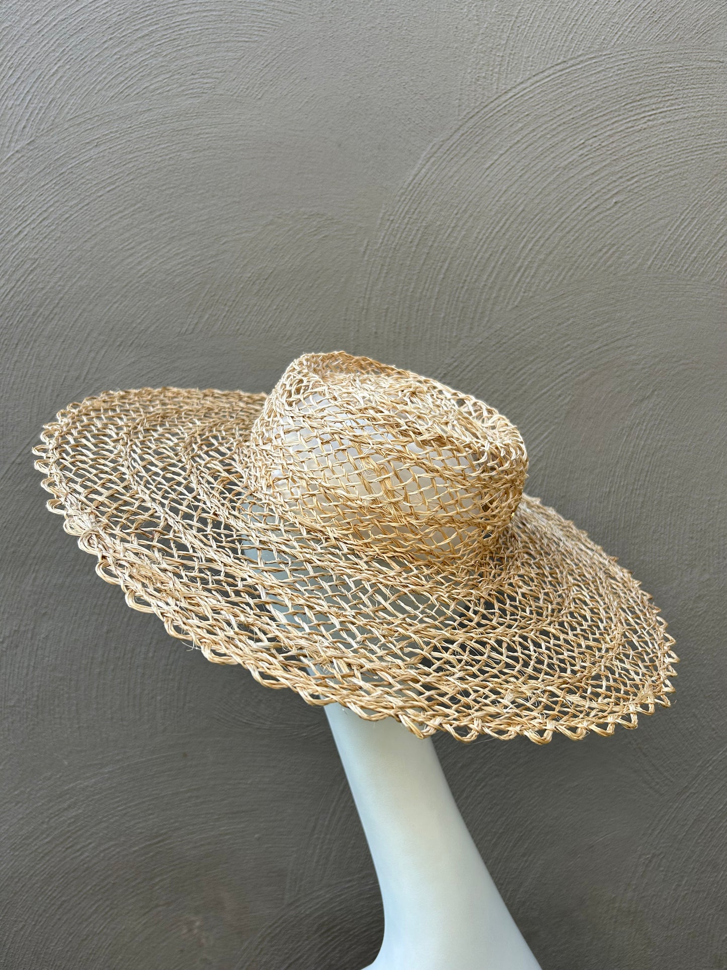 Straw Boater Hat
