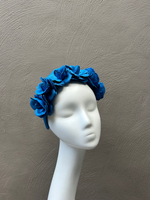 Blue Leather Roses
