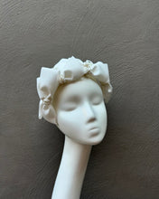 Load image into Gallery viewer, White Bow Headband