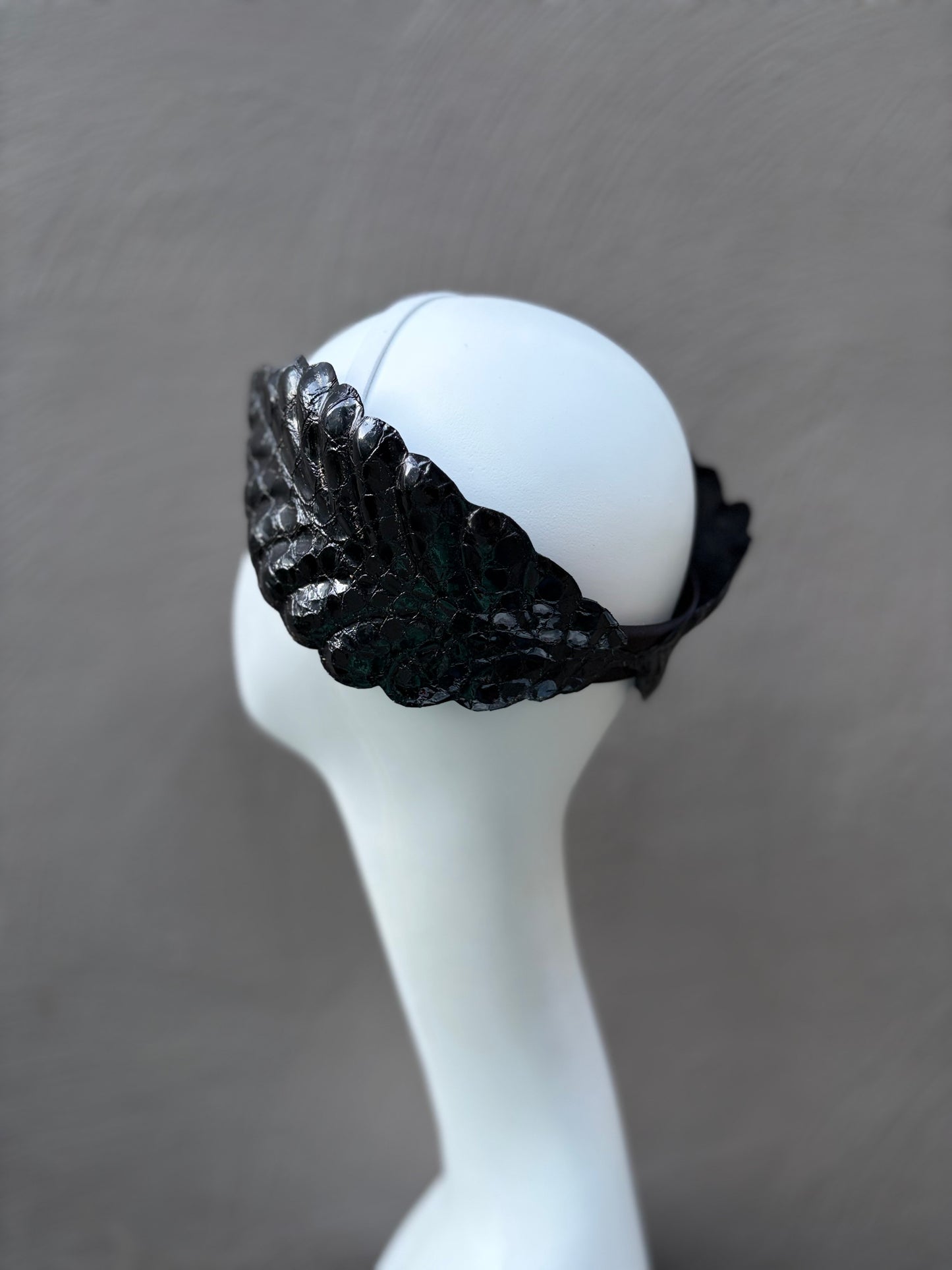 Patent Leather Headpiece