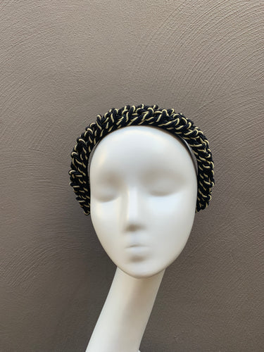 Black & Gold Knotted Crown